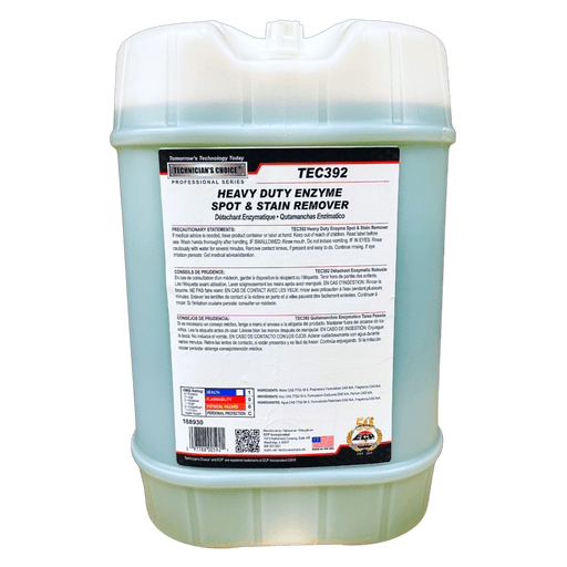 Heavy Duty Enzyme Spot & Stain Remover - Custom Dealer Solutions-TEC39205