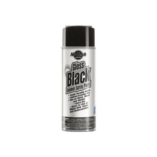 Hi-Tech Gloss Black Enamel Spray Paint - Custom Dealer Solutions-HT-1803