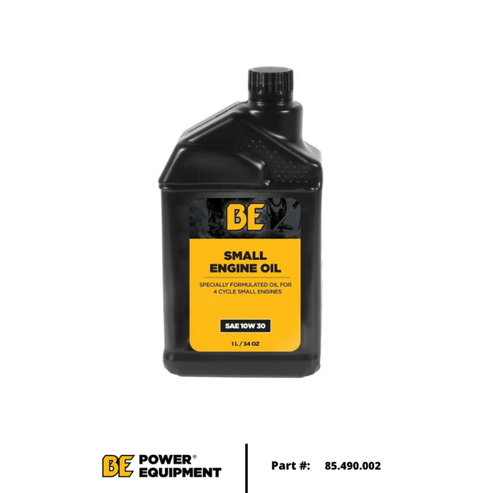 BE Power Equipment (85.490.002) SAE 10W30W Engine Oil (1L / 35.2oz) - Case of 12