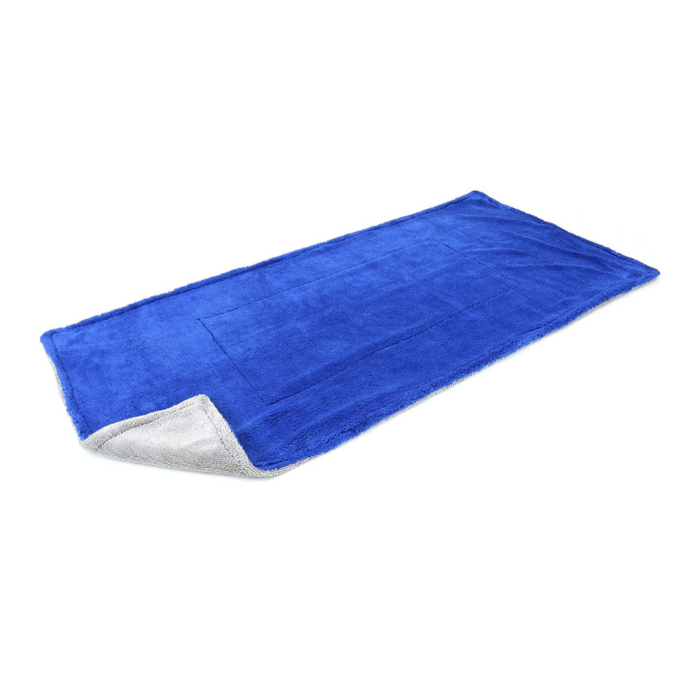 Autofiber Amphibian XL 20" x 40" Blue/Gray 1100 GSM Twist Drying Towel