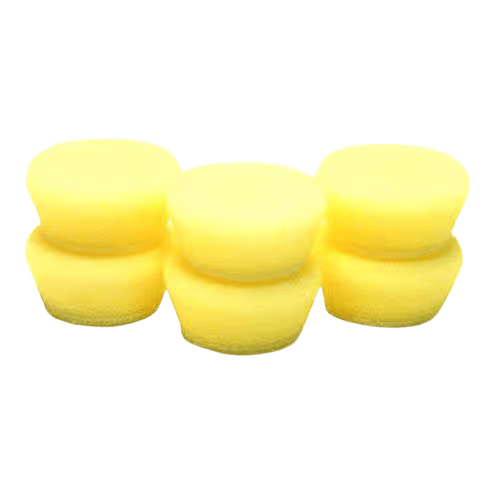 1" Uro Tec Polishing Pads (Yellow) - 6 Pack - Custom Dealer Solutions-134BN