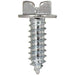 1/4" x 3/4" Slotted Hex Washer Head License Plate Screws - Custom Dealer Solutions-F1005ZINC-50