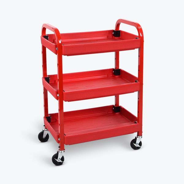 Adjustable Utility Cart - 3 Shelves - Custom Dealer Solutions-ATC332