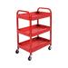 Adjustable Utility Cart - 3 Shelves - Custom Dealer Solutions-ATC332