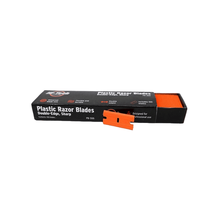 Double Edge Plastic Razor Blades - Custom Dealer Solutions-PB-300