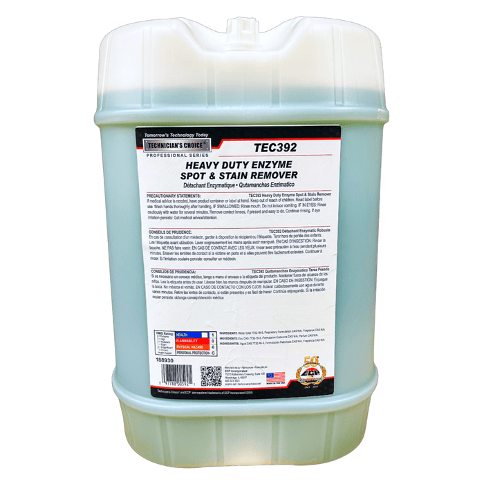 Heavy Duty Enzyme Spot & Stain Remover - Custom Dealer Solutions-TEC39205