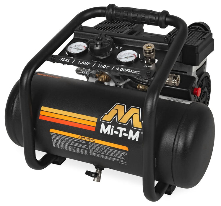 Mi-T-M (AM1-HE15-03QM) 3 Gallon Single Stage Electric Air Compressor - Custom Dealer Solutions-AM1-HE15-03QM