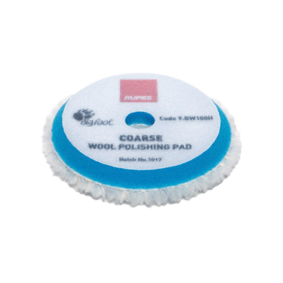 Rupes Coarse Wool Pad (Blue) - Custom Dealer Solutions-9.BW100M