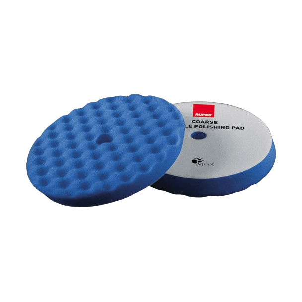 Rupes Rotary Coarse Waffle Foam Pad (Blue) - Custom Dealer Solutions-9.WF150H