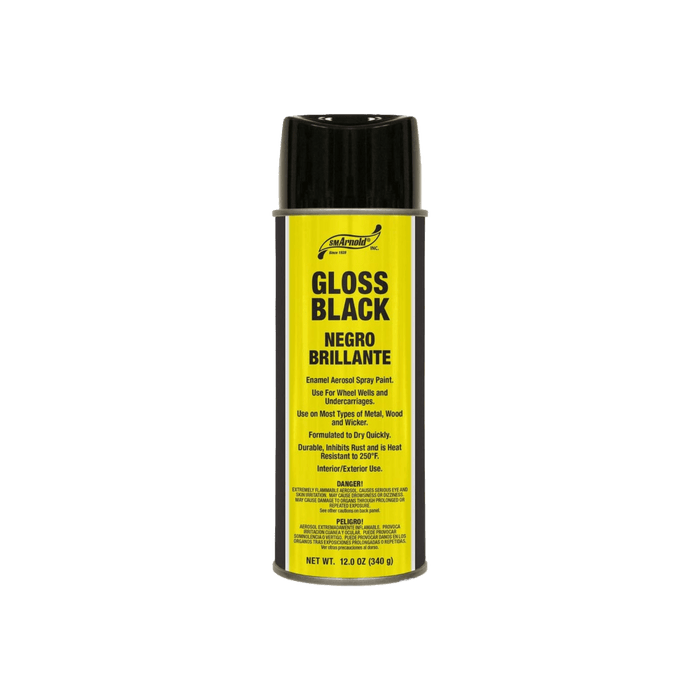 SM Arnold Gloss Black Enamel Spray Paint - Custom Dealer Solutions-66-103