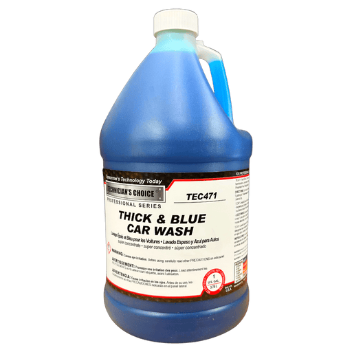 Technician's Choice Thick & Blue Car Wash - Custom Dealer Solutions-TEC47101